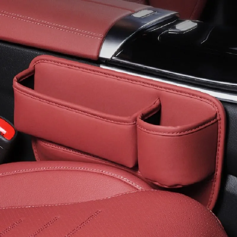 Für BMW 2 Serie F22 F23 F45 F26 X4 F16 X6 2014 ~ 2024 Auto Sitz Lücke Lagerung Box Brieftasche schlüssel Karte Telefon Organizer Tasche Zubehör