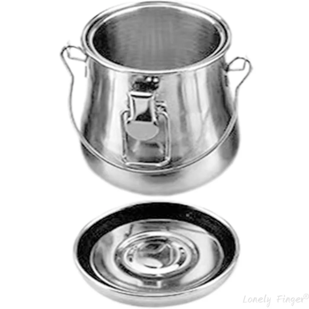 Metal Watercolor Brush Container, for Oil Painting Bath Tub Cleaners, Double Layer Stainless Steel Cleaning Bucket