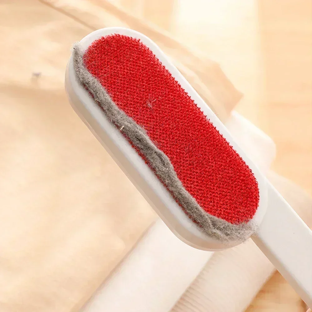 Pet Hair Remover 2 Sided Lint Remover Dog Cat Self Cleaning Pet Hair Remover Reusable Fabric Shaver Brushes Home Clean Tools