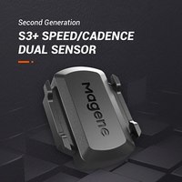 Magene Cadence Sensor Speed S3 ANT Bluetooth Speedometer GPS Bike Computer Compatible with Garmin Bryton Wireless