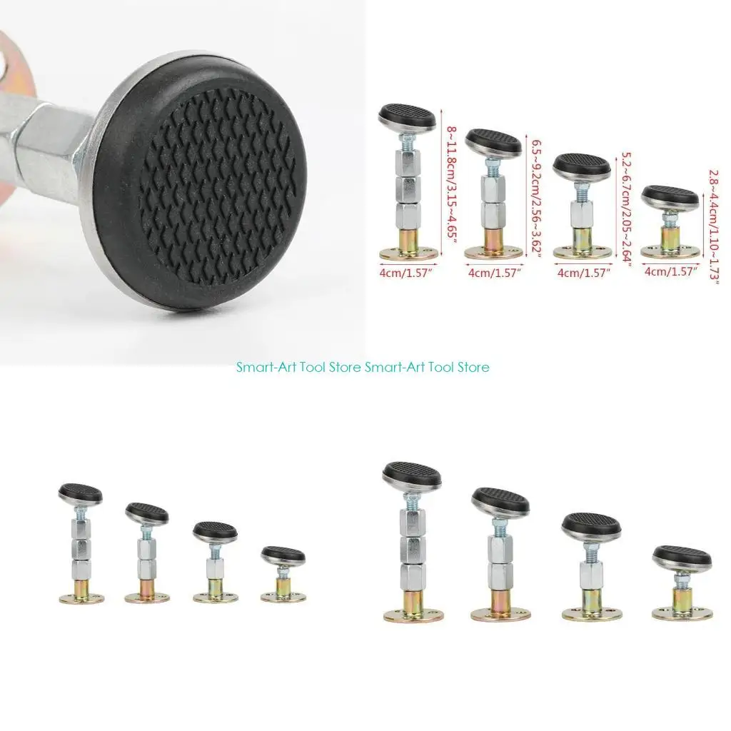 E1PB Adjustable Threaded Bed Frame Anti-shake Tool Protect the Wall from Banging