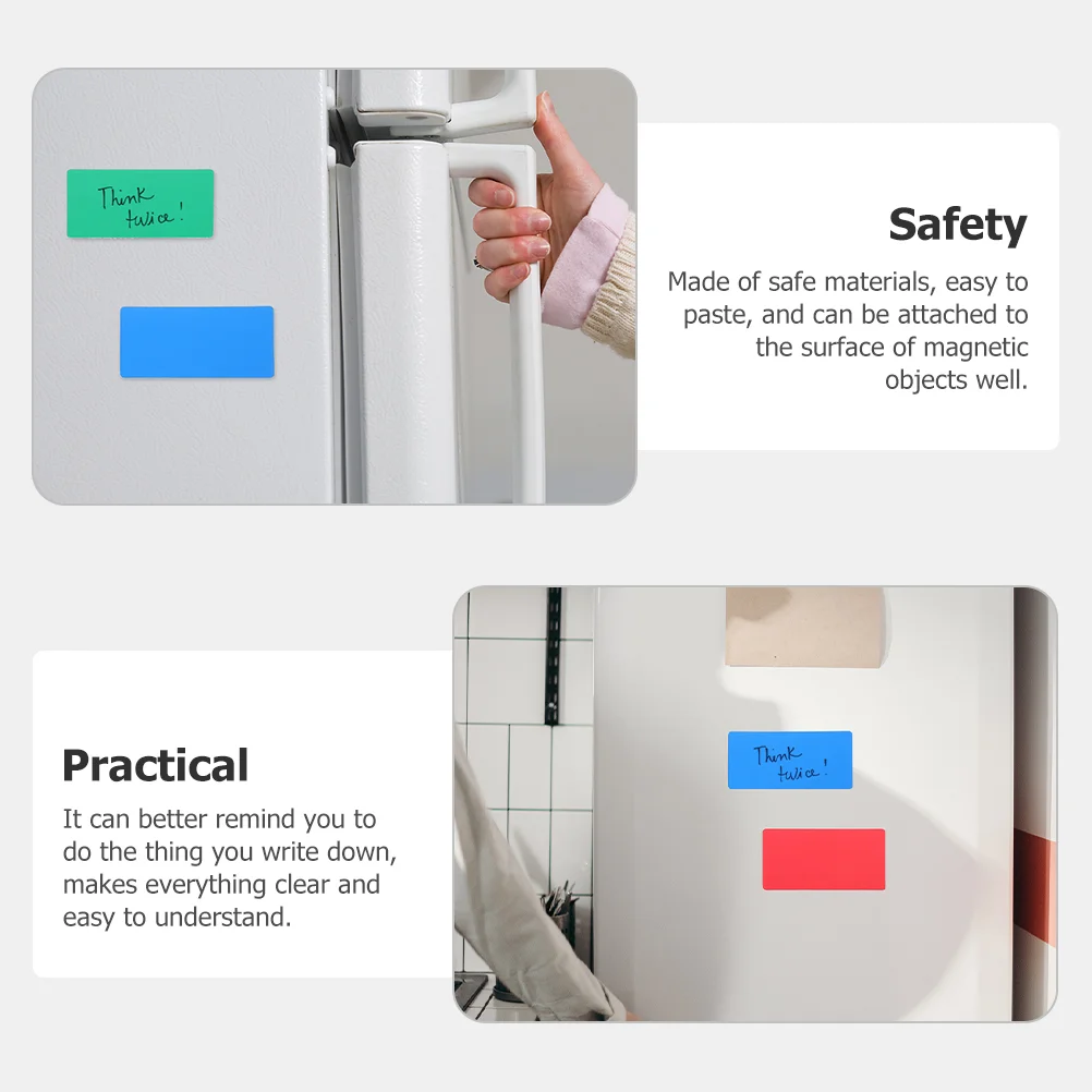 Magnets Wipe Label Magnetic Whiteboard for Fridge Writable Refrigerator Erasable Marker