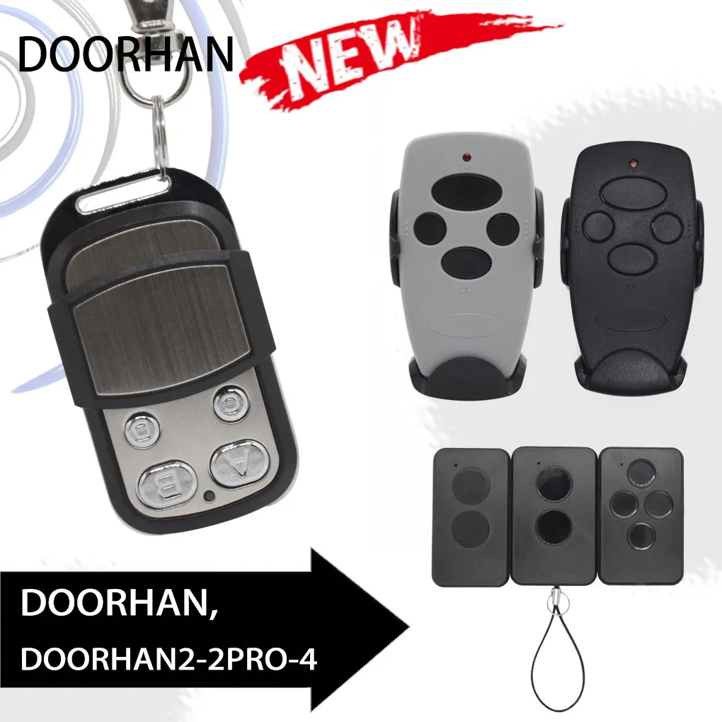 chip  DOORHAN TRANSMITTER -433MHz rolling code 4 garage door control remote 2PRO rolling gate controller