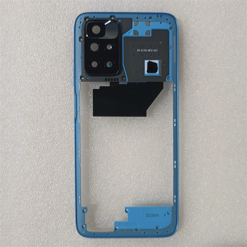 For Xiaomi Redmi 10 /10 Prime 2022 Middle Frame Front Bezel Back Housing Case Mid Plate Replacement