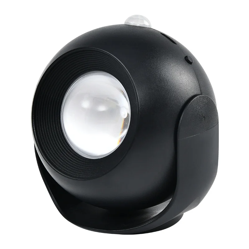 Applique Murale LED Rotative avec Capteur de Mouvement, Veilleuse pour Décoration de Chambre d'Enfant, Couloir, Escaliers, WC, Lampe de oral et