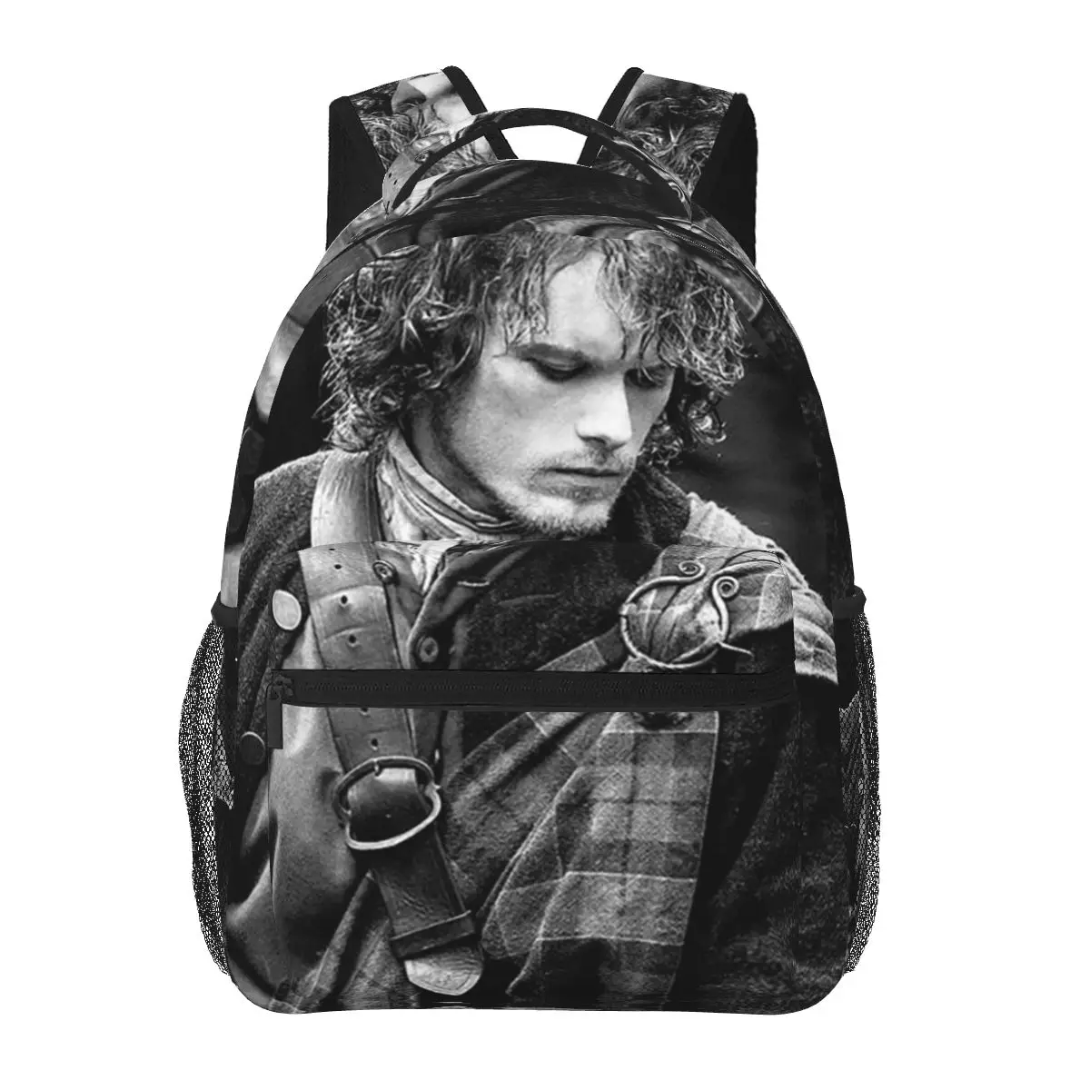 

Рюкзаки Jamie Fraser Outlande для мальчиков и девочек, сумка для книг, детские школьные сумки, дорожный рюкзак с героями мультфильмов, сумка на плечо большой вместимости