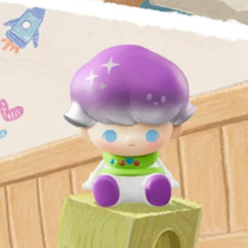 POPMART POP BEAN DIMOO WORLD PIXAR Series Blind Box Surprise Mystery Container Mini Doll Toys Desktop Ornament Set image 3