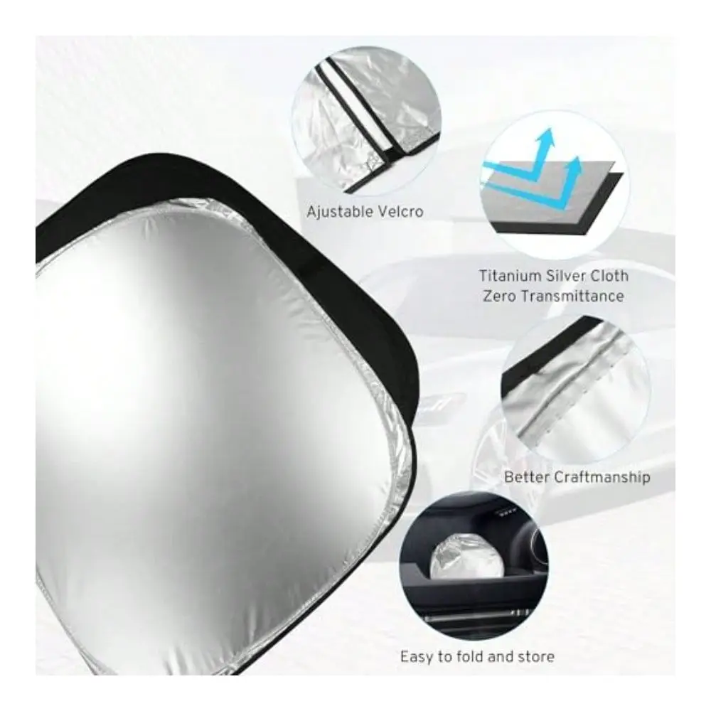 

Windshield Sun Shade Sunshade Compatible With Highlander 2026 2025 2024 2023 2022 2021 20202008 L LE XLE Limited Platinum Accor
