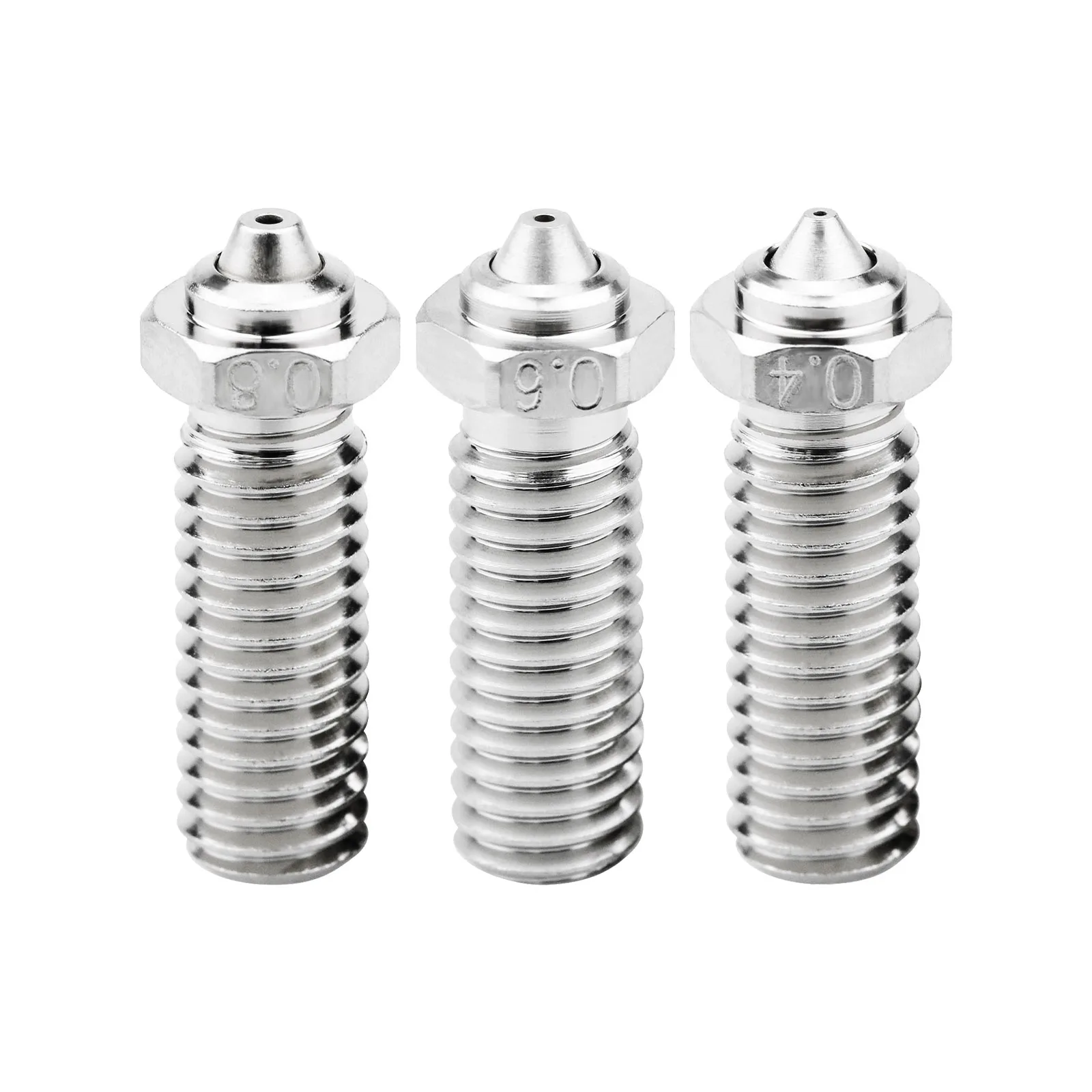 

Volcano Bimetallic MY nozzle 3PCS High Temperature and Wear Resistant For Sidewinder X1& X2 Genius,Pro/Anycubic Vyper Artillery