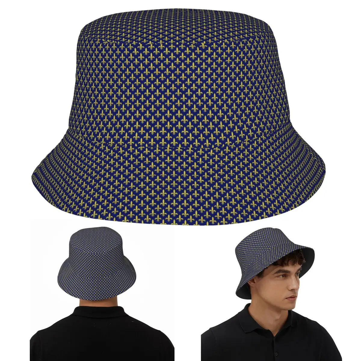 Gold Blue Fleur De … - image