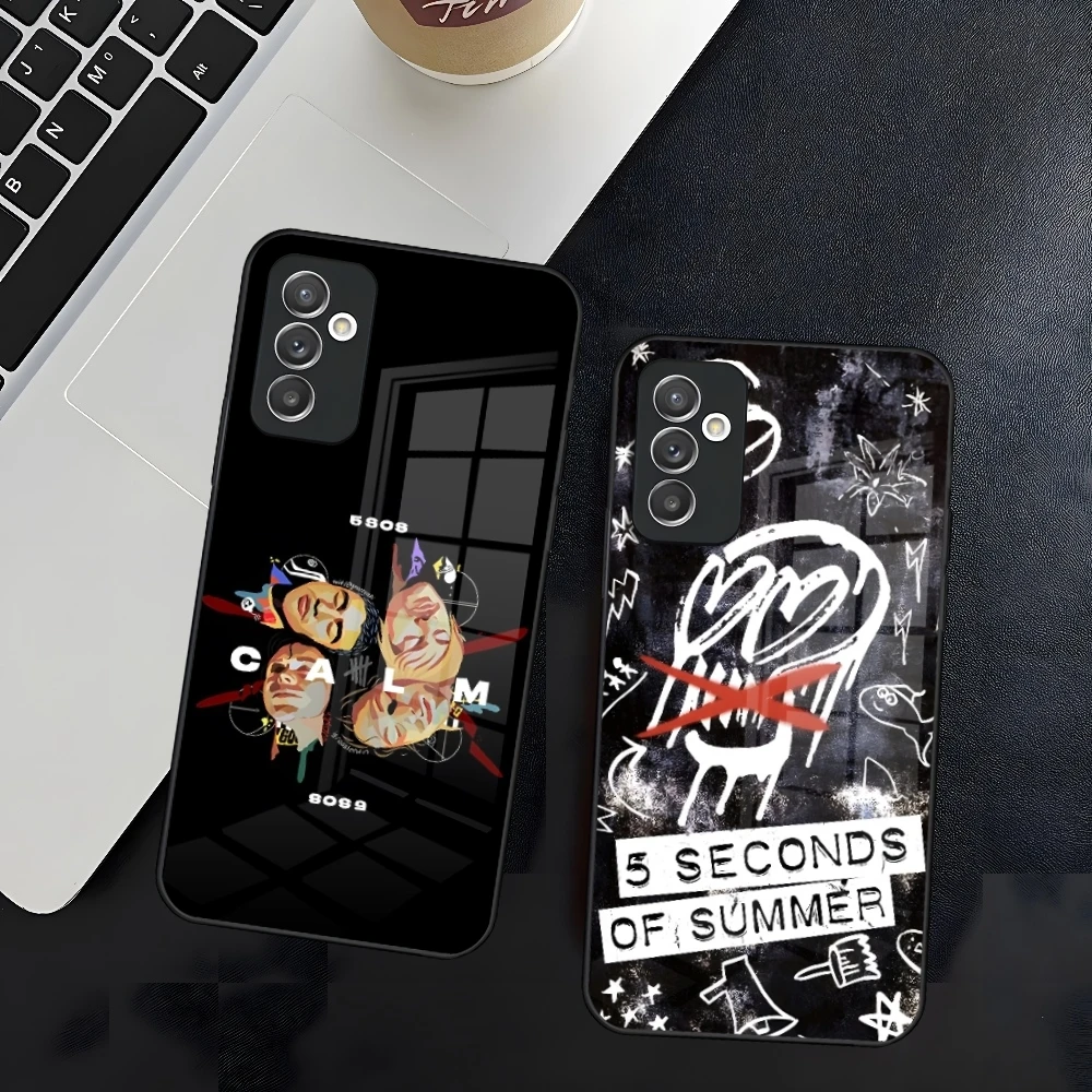 5 Sos Seconds Summer Phone Case for Samsung A15 A25 A35 A55 A14 A12 A22 A32 A52 A11 A21 A31 A51 A05 A24 A34 A54 A13 23 A33 A53