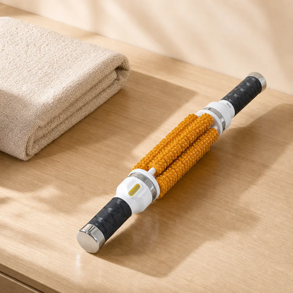 Upgraded Wooden Micro Vibration Roller Machine With 40 To 320 Hz Rotation For Spa Body Contouring And Wellness Care
