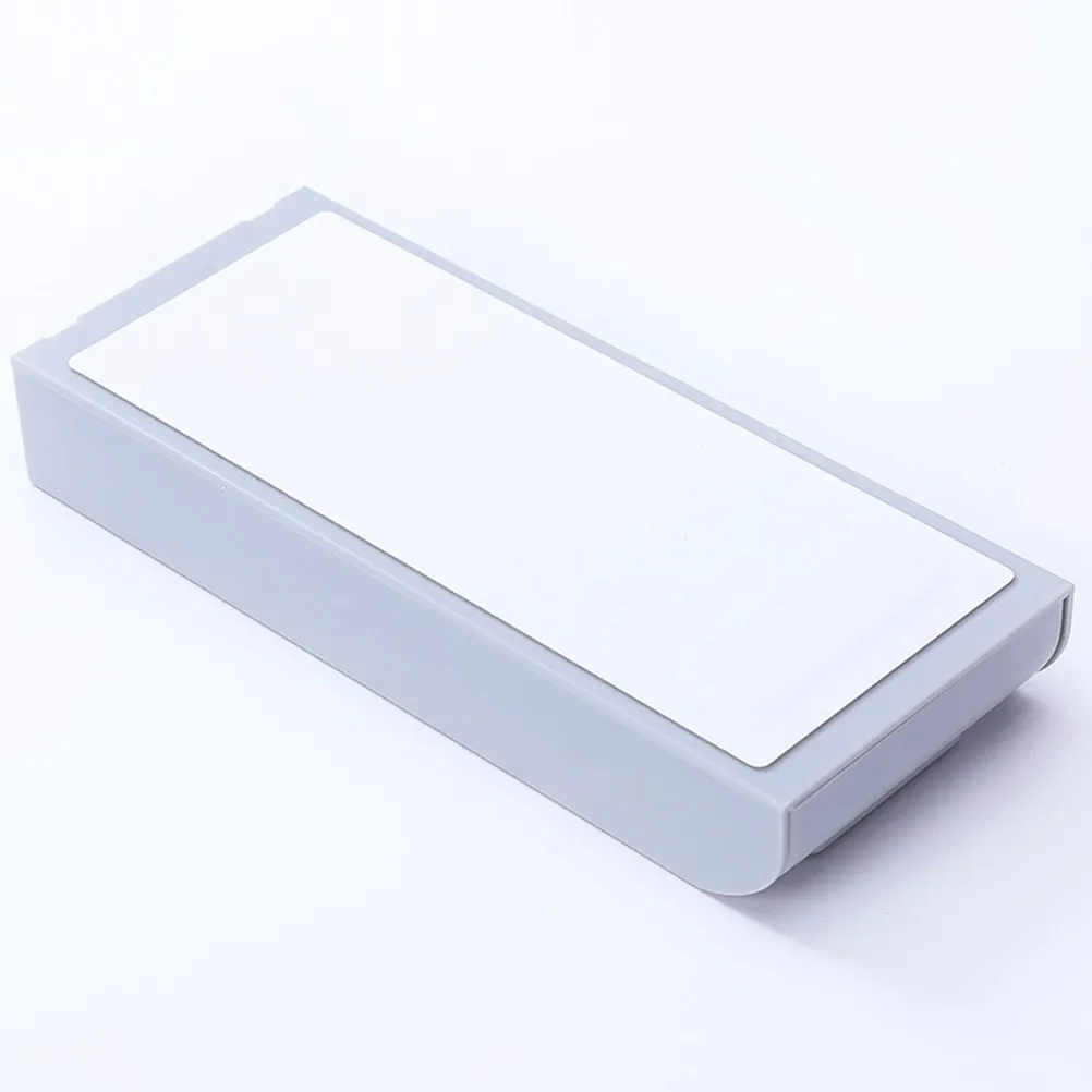 1Pcs Adhesive Pen Box Drawer Type Under Desk Organizer Invisible Stationery Holder Storage Suitable for Study Grey