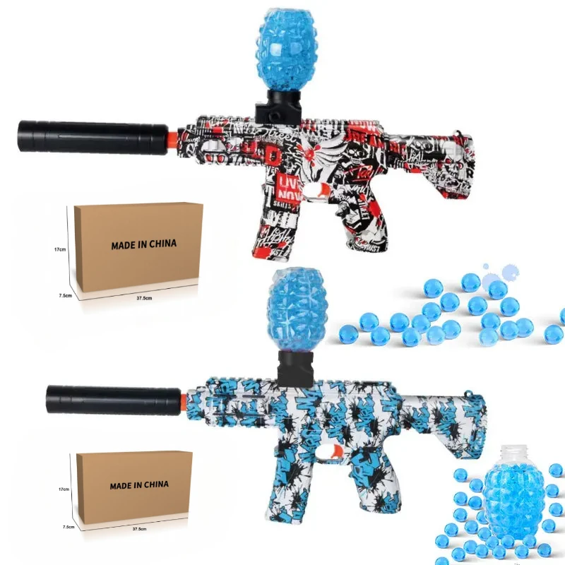 Electric Gun Toy Continuous Automatic Water Bullet Airsoft Guns Pistol Splatter Weapon Outdoor Game Cs Toy Guns For Adults Kids