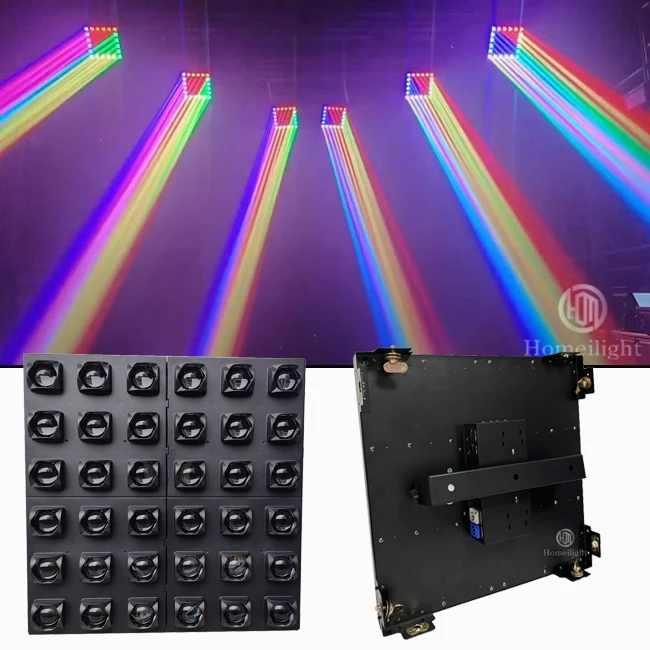 Led Matrix Light 36x15W RGBW 4 in 1 Led Beam  Background Lighting Pixel Control