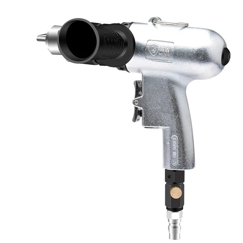 Taladro neumático, taladro de aire de 10Mm/13Mm, taladro de aire tipo pistola de tres mandíbulas, potente máquina de taladrar neumática Bd-7217/9