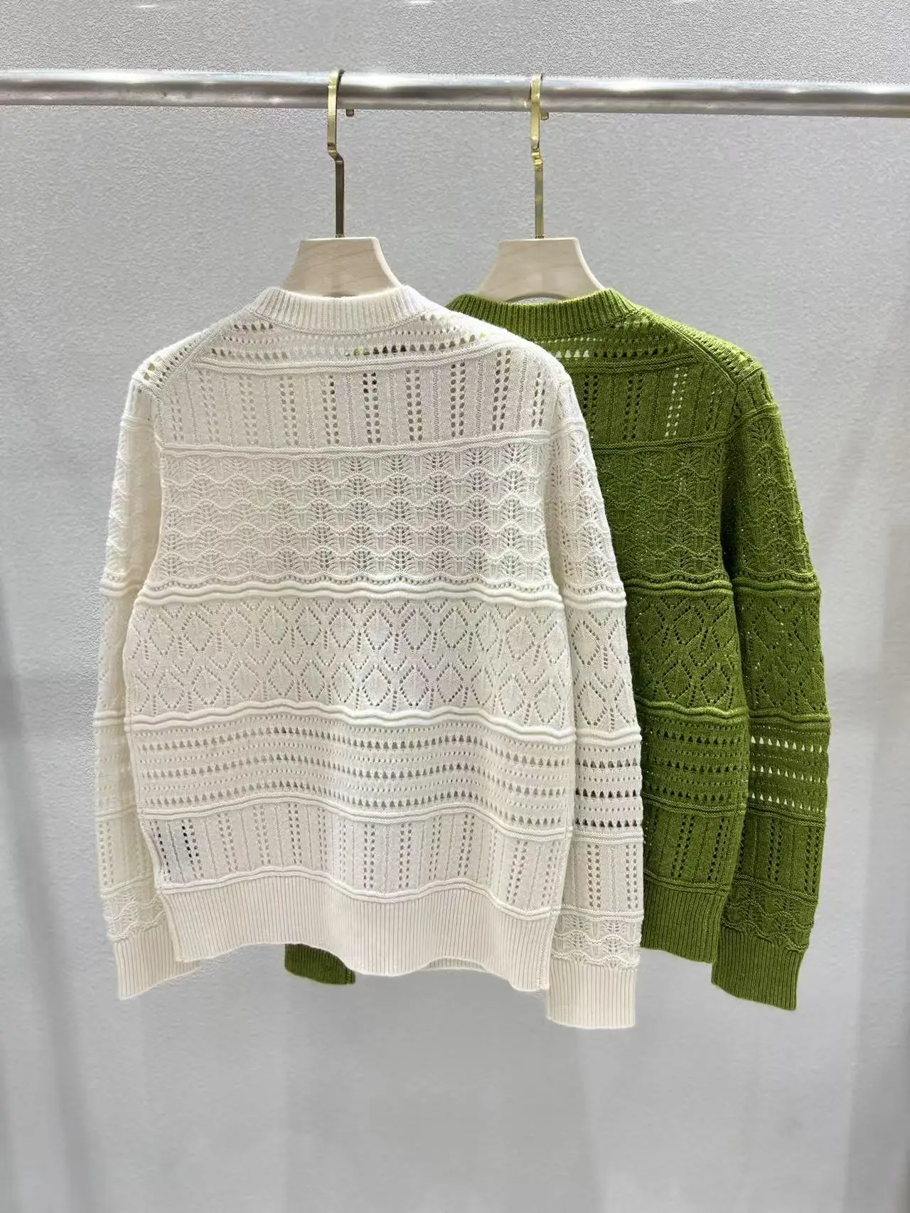 

Wool k Hollow Knitted Pullover Sweater Loose And Slim Temperament Versatile And Comfortable For Women