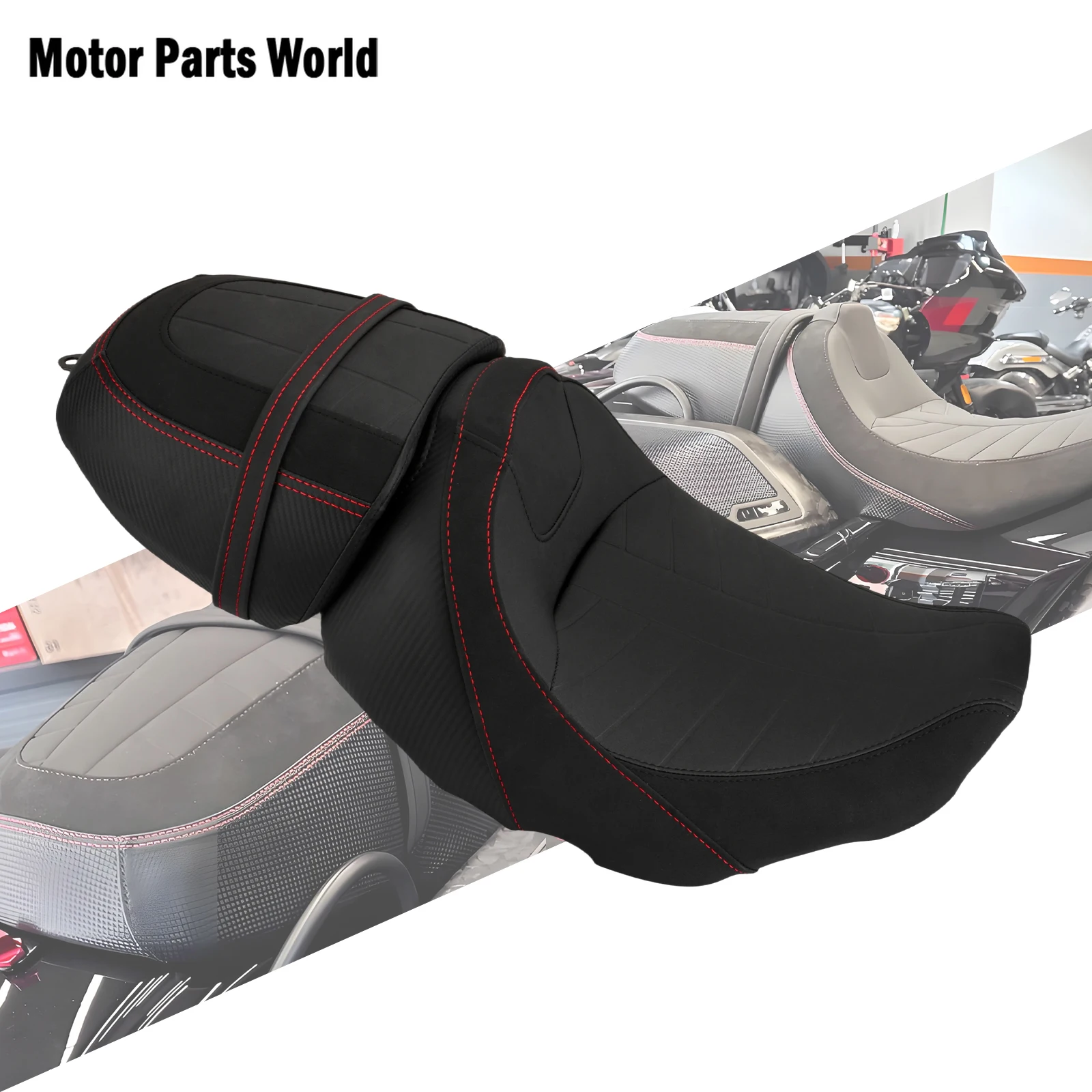 

Motorcycle Driver Passenger Seat For Harley Touring Street Road Glide FLTRXSTSE 2024-Later FLHXSE FLTRXSE 2023-2026 FLHXU 2025
