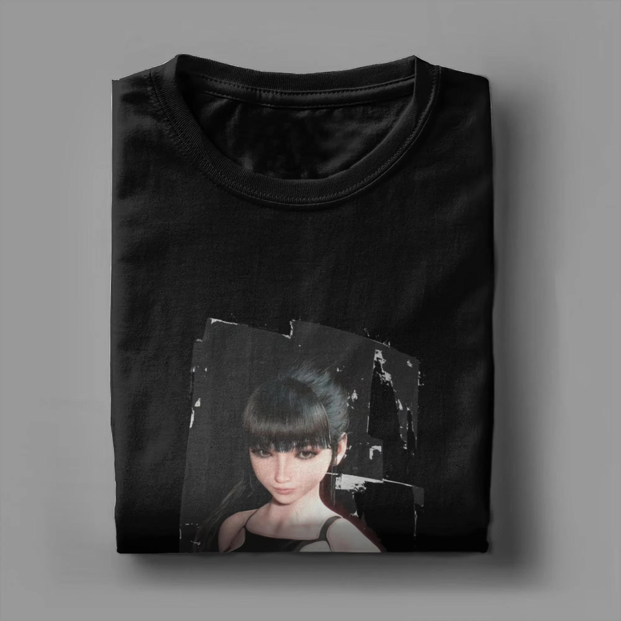2025 الشتاء الخريف كامل الوقت خمر Stellar بليد Gameart تي شيرت الرجال Crewneck القطن تي شيرت قصيرة الأكمام تيز هدية عيد ميلاد