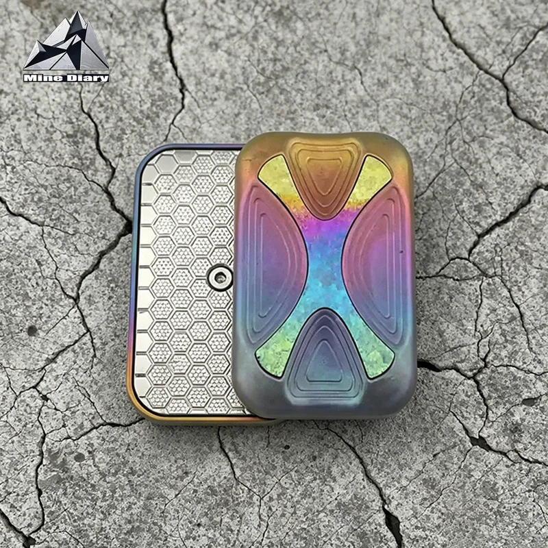 

ZDEDC X7 Unlimited Pushing Slider Titanium Fidget Slider Fidget Toys for Adults Stress Relief Toy Office Anxiety Relief Tool