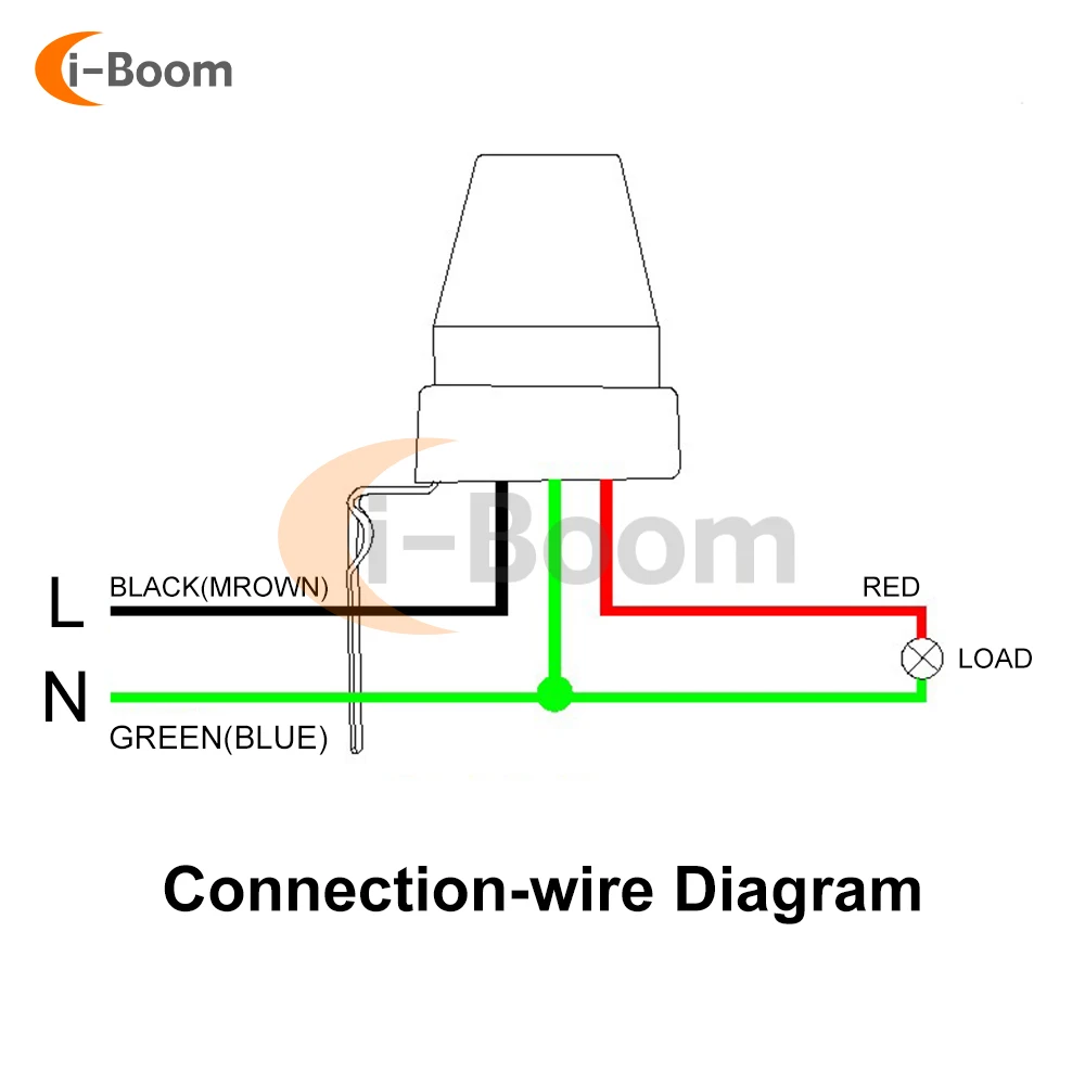 AC110V 220V Automatic Photoelectric Switch Street Light Controller Daytime/Off Nighttime/On Photo Control Photoswitch Sensor