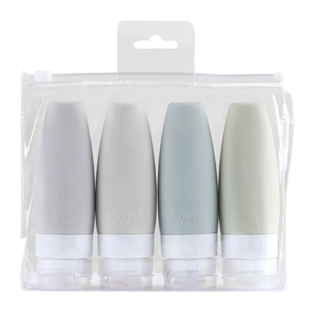 New Leak Proof Travel Bottles Set Travel Containers for Travel Size Toiletries with Portable Quart Bag Storage Shampoo Lotion