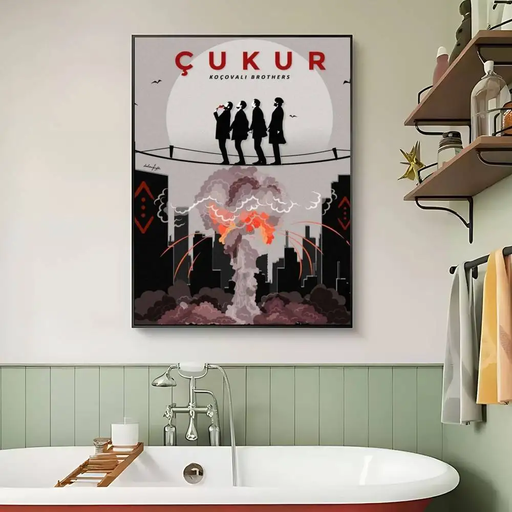 المسلسل التلفزيوني التركي كوكور ملصق DIY كرافت ورقة خمر المشارك اللوحة دراسة ملصقات كبيرة الحجم جدار اللوحة