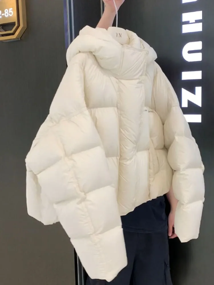 Unique ort Puffer Jaet femmes hiver 2025 nouveau coréen Sle haut de gamme pain manteau Thi vêtements d'extérieur couleur Beige coréen Faion