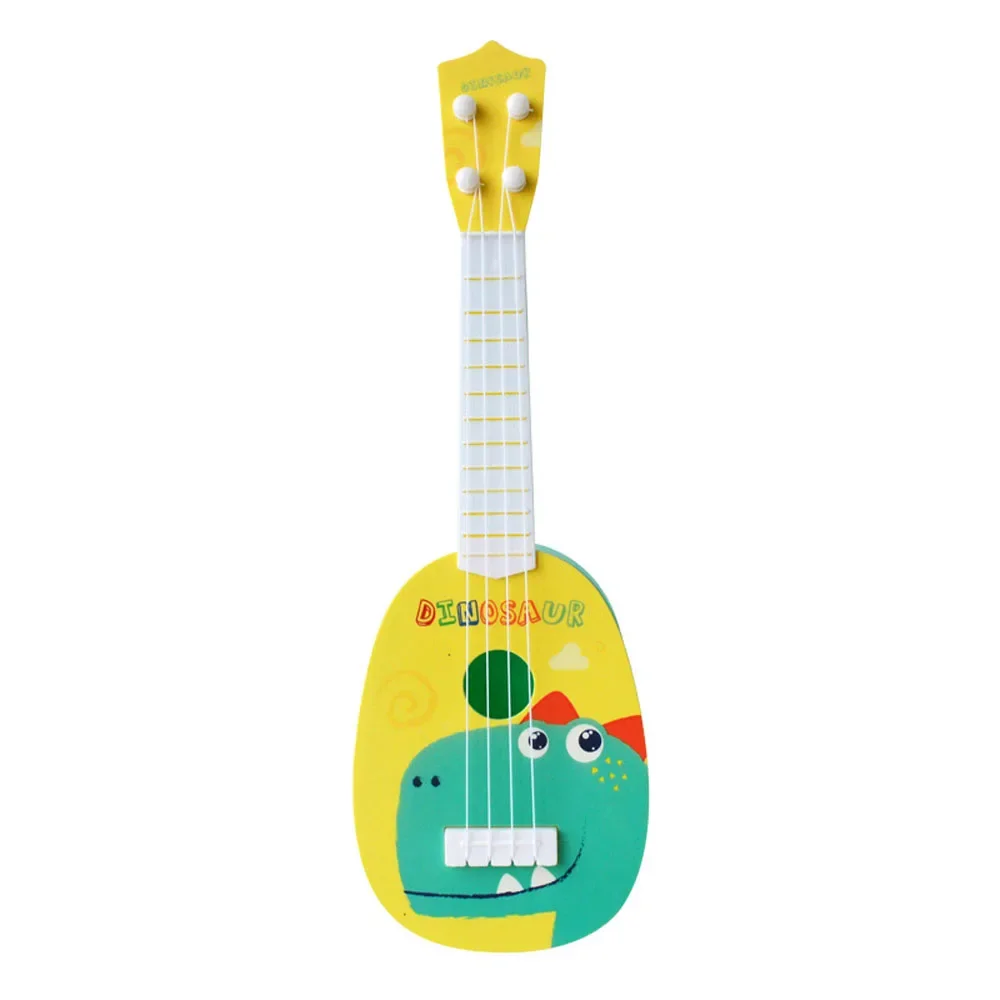 Divertido ukelele instrumento Musical niños guitarra juguetes Montessori para niños juego escolar educación regalo de cumpleaños de Navidad