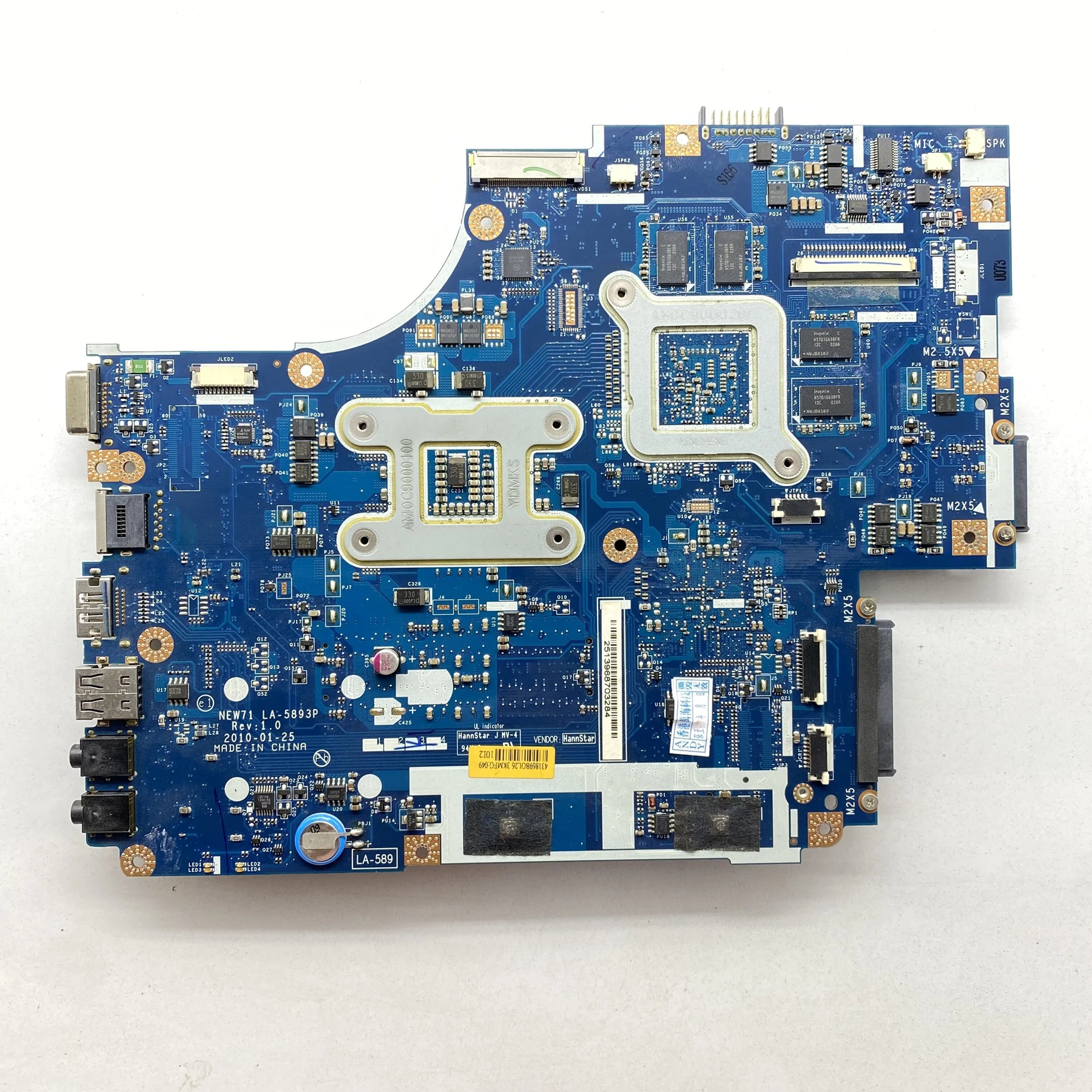 MBBRB02001 LA-5891P LA-5893P LA-5894P لشركة أيسر 5740 5741 5741G 5742 5742G اللوحة الأم للكمبيوتر المحمول مع N12P-GS-A1 GPU DDR3 100% اختبار #2