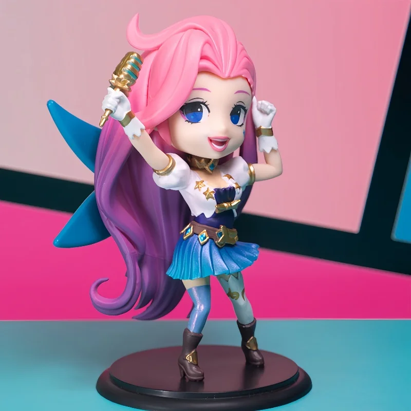 Bandai CALS POP Bandai League of Legends Q-Edition Lucky Box Handmade Doll Female Character Game Gift Decoration