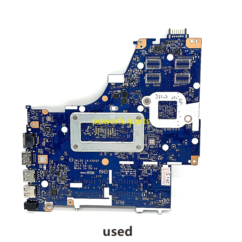 For Hp 15-BS Laptop Motherboard i5-8250u 934908-601 DKL50 LA-E802P Working Good