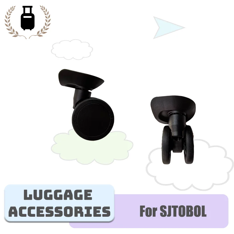

Suitable For SJTOBOL T103 Universal Silent Wheels Leather 360°Luggage Replacement Repairing Suitcase wheel Suitcase Smooth