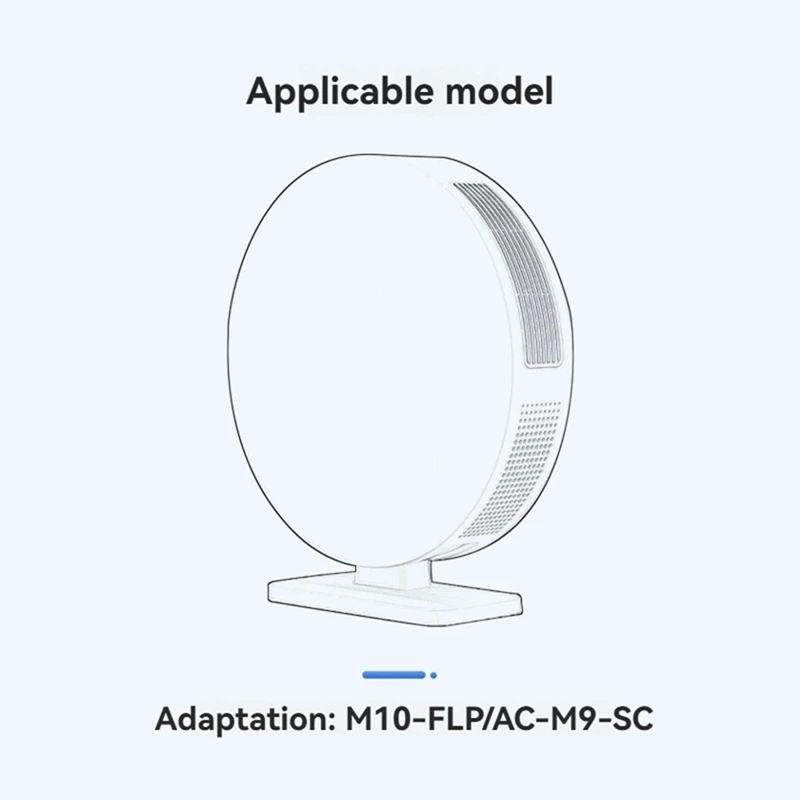 2 ชิ้น Air Filter สําหรับ Xiaomi Mijia เครื่องฟอกอากาศ M10-FLP AC-M9-SC PM2.5 กรอง Anti แบคทีเรียฟอร์มาลดีไฮต์ HEPA เปลี่ยน