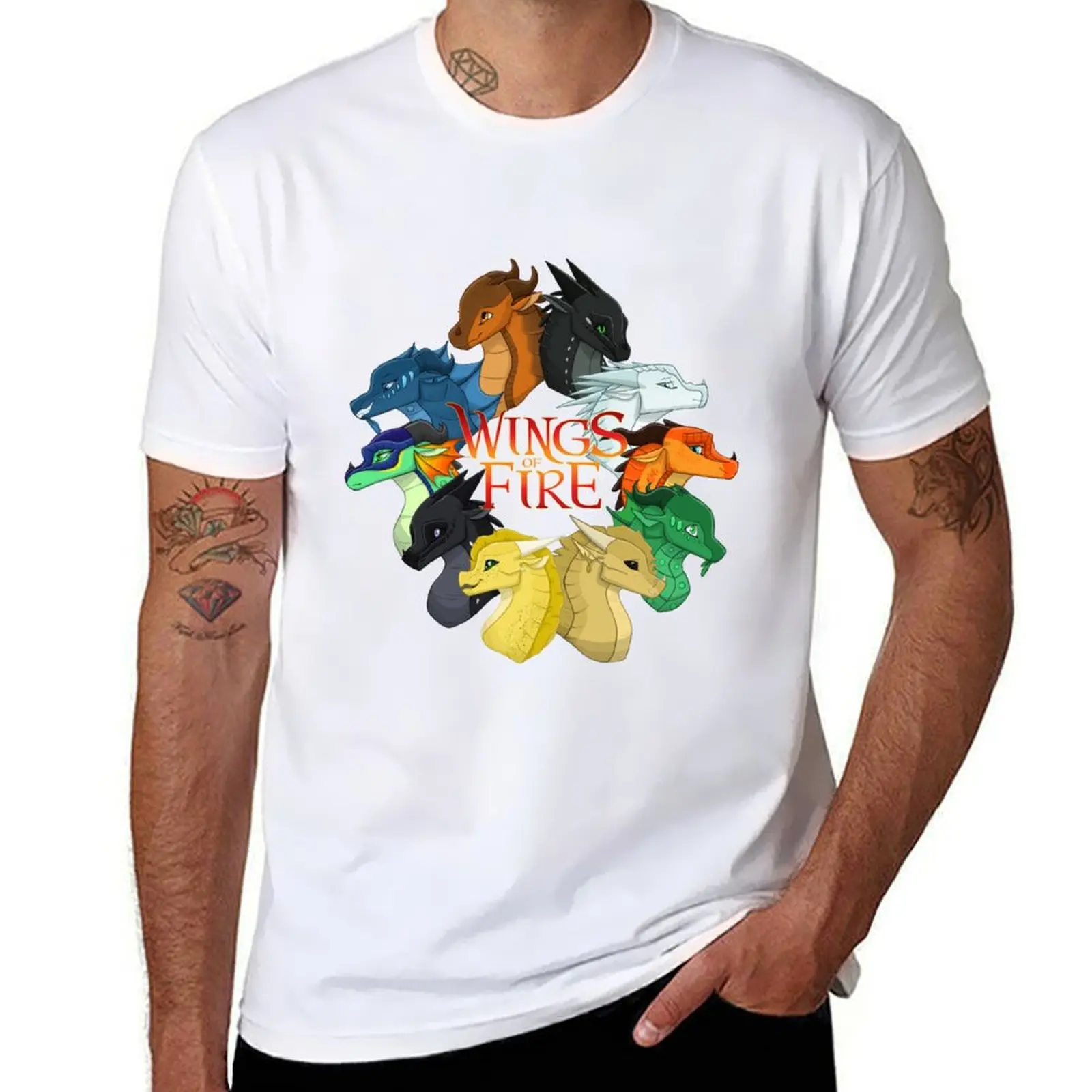 

Wings of Fire T-Shirt t shirts for man pack white anime t shirts for man