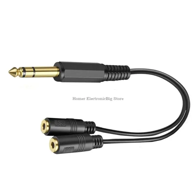 

Кабель для разветвителя для наушников 6,35 мм удлинителя аудио-джек-сплачи