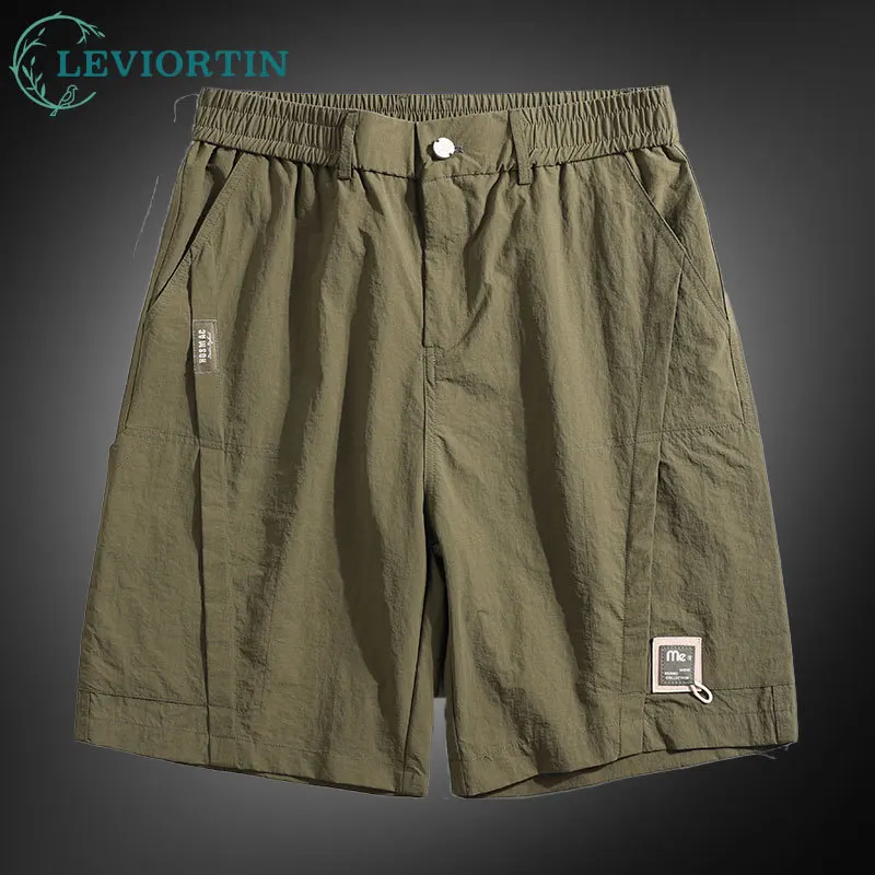 

Men's Outdoor Quick Dry Cargo Shorts Summer Multi-Pocket Relaxed 5" Straight Leg Shorts Commute Hiking Casual Work Short Pants