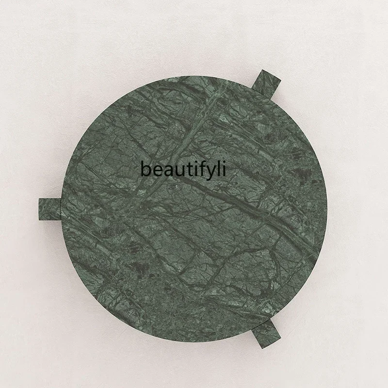 

07 Скандинавский мраморный круглый журнальный столик, простая маленькая квартира, гостиная, дом, чайный столик, дизайнерская мебель