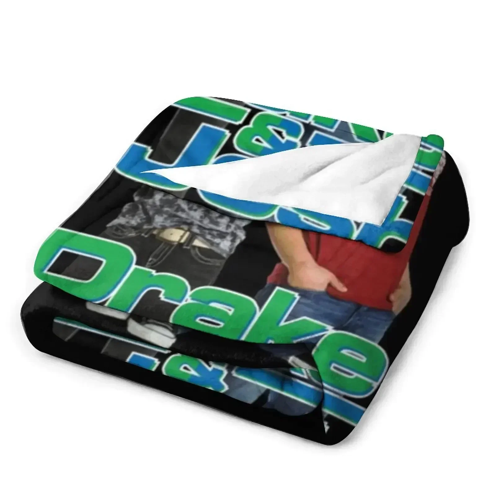 Drake And Josh Klasyczne logo z postaciami Pullover Hoodie Throw Blanket Shaggy Decorative Sofa Śpiwór Koce