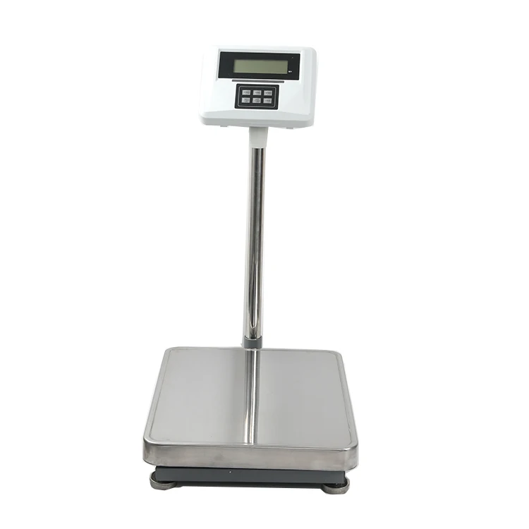 50kg 100kg 150kg 200kg industrial top loading bench digital weighing scale with label printer optional