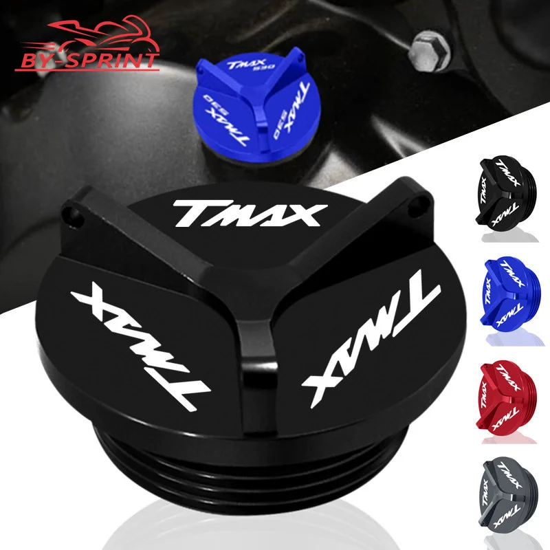 Motorcycle M20*2.5 CNC Engine Moto Oil Cup Fuel Filler Tank Cap Cover For YAMAHA T-MAX500 TMAX 530 SX DX T MAX560 TECH MAX