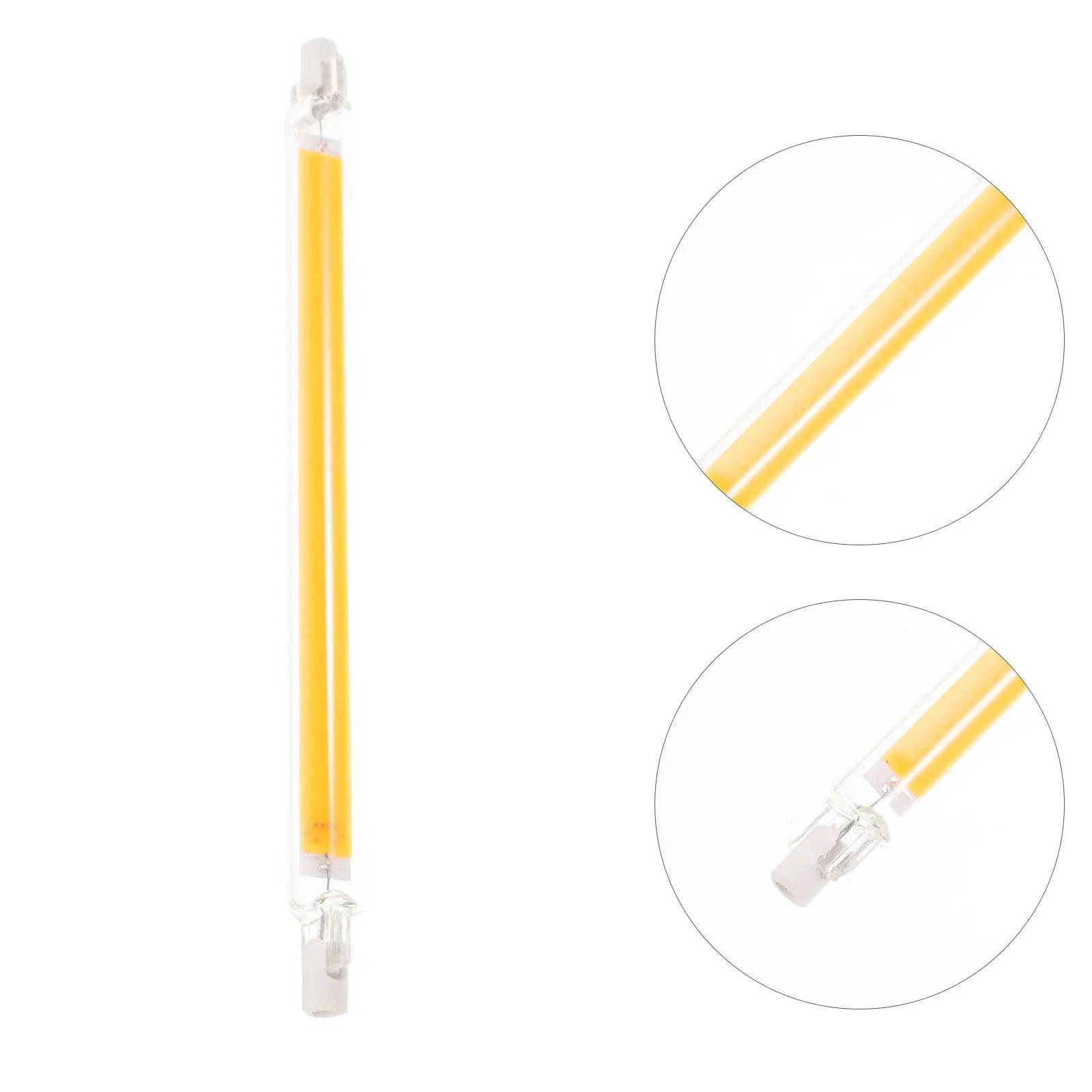 

15W Led Bulb Warm White Glass Base Super Bright Non-Flicker Tube Light For Work Lighting Workshop Stage Studio Floor Lamp