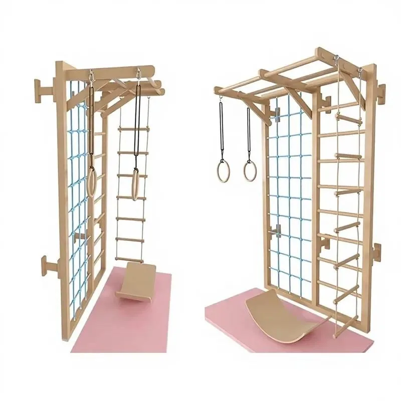 Indoor home fitness sensory comprehensive training equipment thermoplastic elastomer climbing frame climbing wall suitable