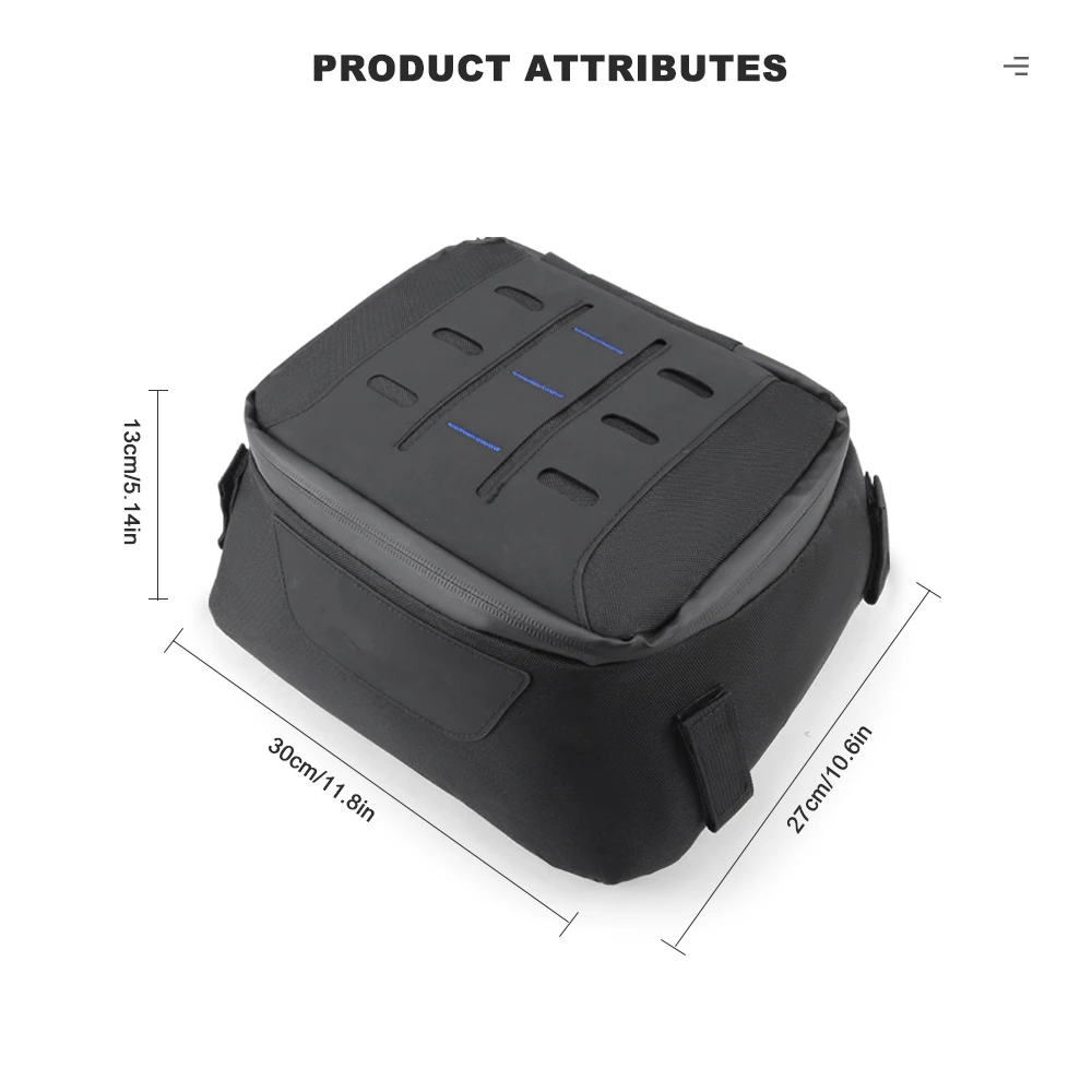 For BMW R1300GS R 1300 GS 2023-2026 9L Vario Topcase Top Bag Top Box Lid Luggage Travel Storage Bag