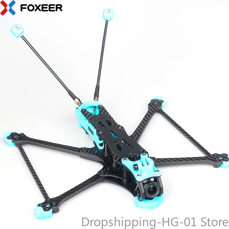 

Foxeer MEGA 7 inch LR DC Long Range Frame 305mm T700 Carbon with Silky Coating for O3 / Analog / Vista / HDzero / Walksnail LR7