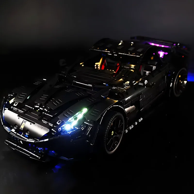 RC DIY LED Light Kit For LEGO 91102 Technical Sports Car ( Only LED Light,Without Blocks Model)