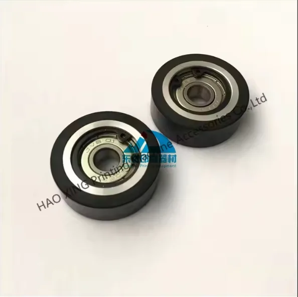 

1 Piece Rubber Wheel Printing Machinery Parts for Printing Machinery Outside Diameter35mm Thickness12mm Hole8mm
