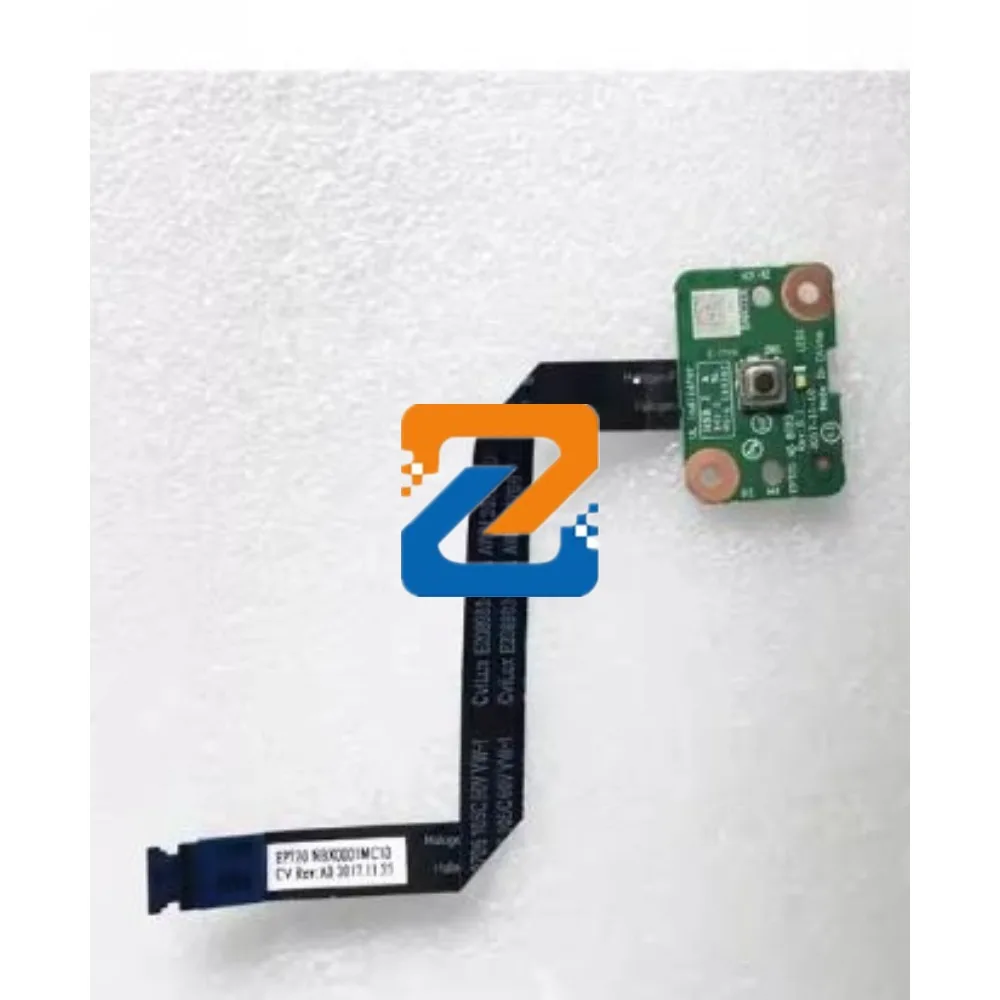 For Lenovo Thinkpad P72 P73 Power-on Board Switch Button Sub-board with Cable EP720 NS-B723 01HY792 NBX0001MC10