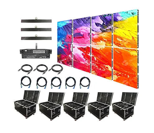 

Hot Sale More Advertising Equipment Flexible Display Led Video Wall Full Color LED Display