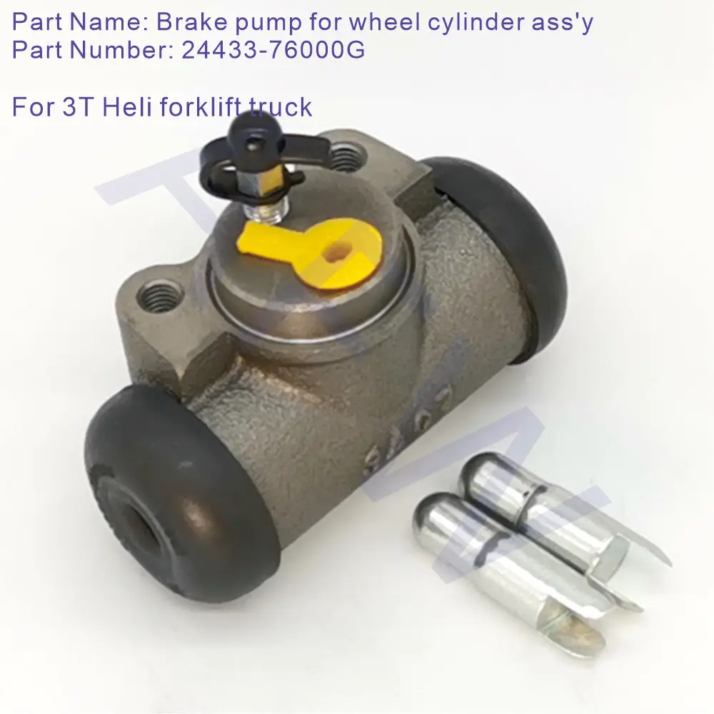 

24433-76000G,Brake pump for wheel cylinder ass'y,For 3T Heli forklift truck